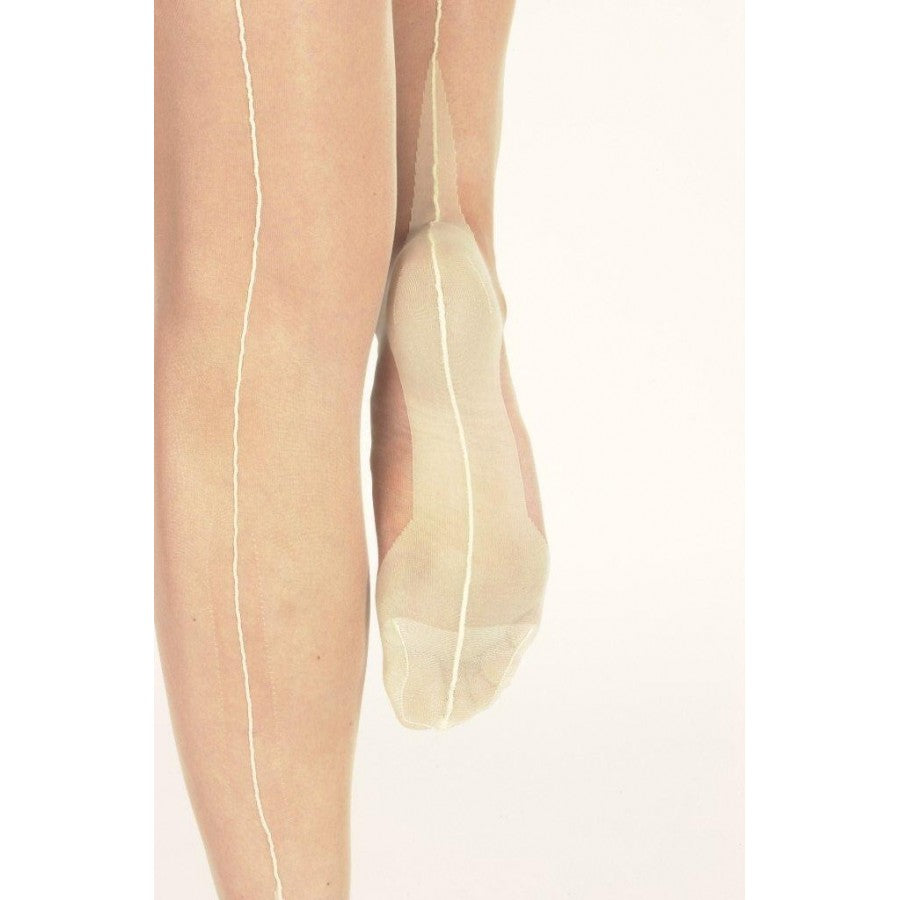 Pointed Heel Fully Fashioned Stocking