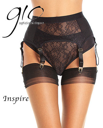 Inspire Garter Belt/Panty Set