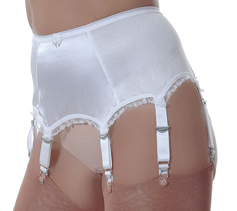 Wide strap garter clearance belt