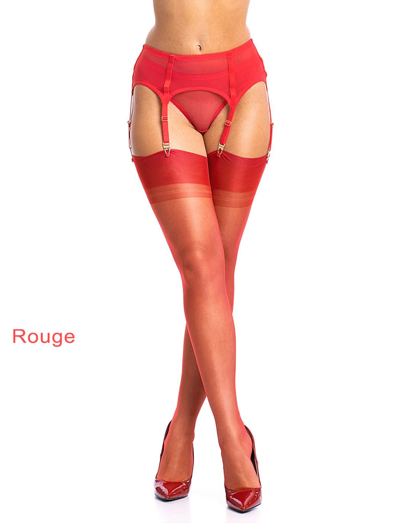 Reinforced Heel and Toe Stocking