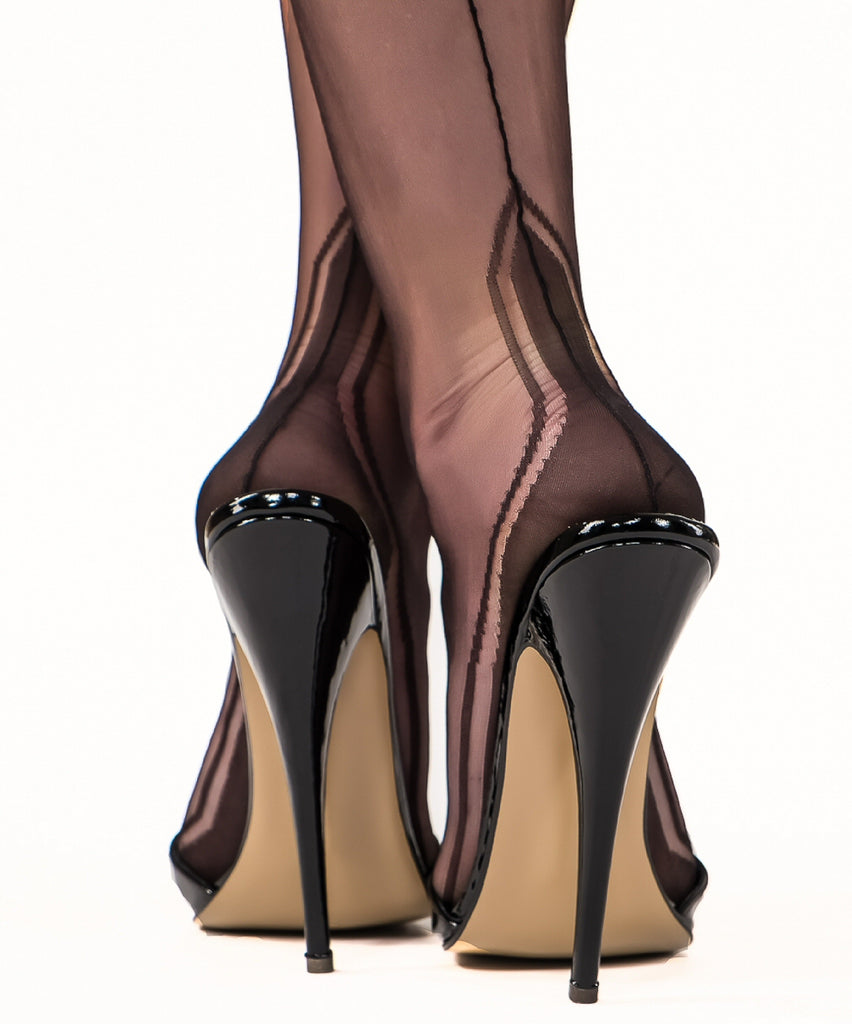Gio seamed stockings outlet