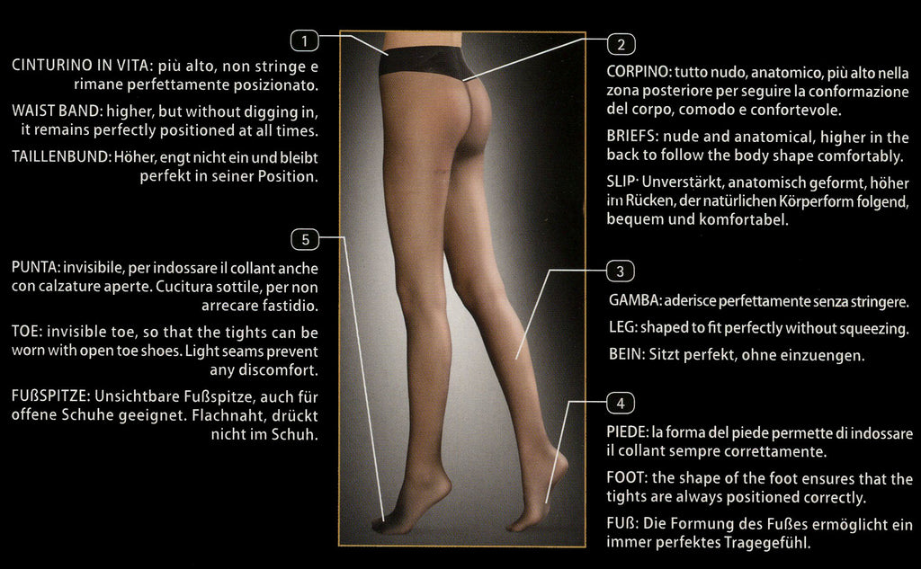 Different 15 Pantyhose