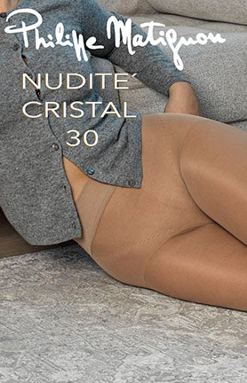 Nudite 30 Cristal Seamless Pantyhose